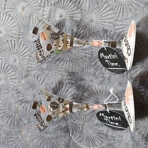 Chocotini Martini Glasses Set of 2